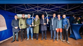 Pressekonferenz Kallenwald Eröffnung der WEA Pressekonferenz Kallenwald Eröffnung der WEA