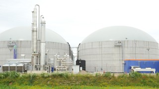 Außenansicht von der Biogasanlage Bremgarten