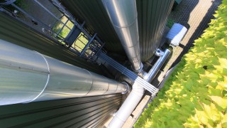 Energiezentrale Landwasser Außenansicht
