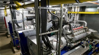 Innenraum der Energiezentrale Stadttheater