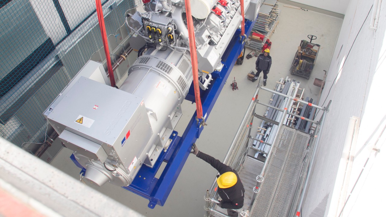 BHKW-Analgenbau für Prozessdampf und Heizwasser