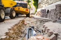 Voruntersuchung vor Fernwärme-Baustart: Bahnunterführung zwischen Bismarckallee und Lehener Straße gesperrt