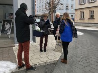 Überraschungsaktion in Oberndorf