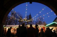 Weihnachtsmarkt in Freiburg.