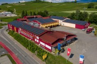 Die neue Photovoltaik-Anlage der Ersten Markgräfler Winzergenossenschaft Schliengen-Müllheim eG