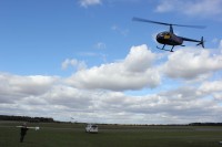 Helikopter im Einsatz für die Tiefengeothermie